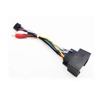 AJHJET Marco Panel Radio Montaje para Chevrolet para Spark para Volt para Aveo 09-15 Adaptador Arnés Cableado Radio 44 Pines 16 Conector Audio Auxiliar Cable Android Coche(Harness Adapter)