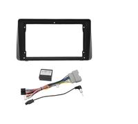 AJHJET Marco Panel Radio Montaje para Dodge para Caravana 2014 + Radio Coche Reproductor MP5 Android Marco Carcasa Estéreo 2Din Unidad Principal Fascia Panel Tablero(Farme Cable Canbus)