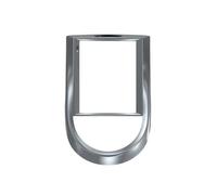 AJHJET Marco Panel Radio Montaje para KIA para Soul 2008-2012 9,7 Pulgadas 2 DIN Car Radio Fascias Marco Multimedia Reproductor Vídeo Navegación DVD Panel Embellecedor(Only Frame)