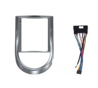 AJHJET Marco Panel Radio Montaje para KIA para Soul 2008-2012 9,7 Pulgadas 2 DIN Car Radio Fascias Marco Multimedia Reproductor Vídeo Navegación DVD Panel Embellecedor(Frame Cable-A)