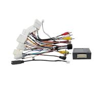 AJHJET Marco Panel Radio Montaje para Toyota para Land para Cruiser para RAV4 C-HR JBL Amplificador Cableado Radio Caja Canbus Conector Cable Alimentación Audio Estéreo