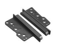 AJHJET Marco Panel Radio Montaje Soportes Radio Coche para Toyota para Scion para 4Runner para Celica para Panel Doble DIN Fascia DVD Kit Lateral Montaje Tablero 2 Piezas