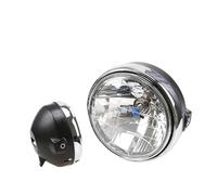 AJHJET Para Sapphire 250 VT250 CB400 CB750 CB900/1000/1300 Para Hornet 600 Faro Delantero De Cristal Para Motocicleta, Luz Intermitente Redonda 12 V Faro Principal De Motocicleta