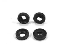 Ajile Arandela Cilíndrica en Plástico Poliamida NEGRO para Tornillos de Cabeza Avellanada Diámetro de Rosca Métrica 8 mm M8-50 Unidades - RCF108x50-FBA