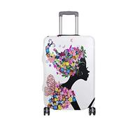 AJINGA Cute Fox - Funda protectora para equipaje de viaje, S de 18 a 20 pulgadas, Multi2, XL 29-32 in
