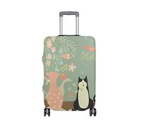 AJINGA Cute Fox - Funda protectora para equipaje de viaje, S de 18 a 20 pulgadas, Multi5, L 26-28 in