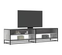 AJJHUUKI Centros de entretenimiento y soportes de TV - Mueble de TV gris Sonoma 180,5 x 40 x 46 cm, madera de ingeniería