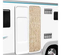 AJJHUUKI Decor-Window Treatments-Window Screens-Insect Curtain Beige 56x185cm Chenille