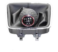 AJKSHDJA Perilla De Cambio De Marchas Manual Para Asientos Para Alhambra 2011 2012 2013 2014 2015 Con Funda Cuero Sintético Pomo De Palanca Cambios 5/6 Velocidades(R12345 Type 4)