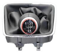 AJKSHDJA Perilla De Cambio De Marchas Manual Para Asientos Para Alhambra 2011 2012 2013 2014 2015 Con Funda Cuero Sintético Pomo De Palanca Cambios 5/6 Velocidades(R12345 Type 1)