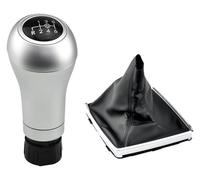 AJKSHDJA Perilla De Cambio De Marchas Manual Para Benz W204 C204 C63 C300 C250 W207 A207 W212 (2008-2014) Funda De Cuero Para Pomo Palanca Cambios Manual(B-big Hole 14.5mm-10)