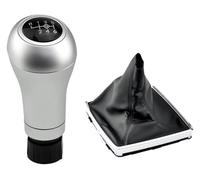 AJKSHDJA Perilla De Cambio De Marchas Manual Para Benz W204 C204 C63 C300 C250 W207 A207 W212 (2008-2014) Funda De Cuero Para Pomo Palanca Cambios Manual(B-big Hole 14.5mm-9)