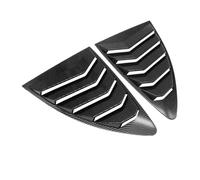 AJKSTDPV para 86 para GT86 2013-2018 Alerón Ventana Trasera Coche Rejillas Ventana Cuarto Trasero Panel Alerón Cubierta Decorativa Ventana Trasera ala Lateral Spoiler(Carbon Fiber Look)