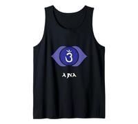 Ajna - Camisa de Chakra del Tercer Ojo, Camiseta de Regalo de energía Camiseta sin Mangas