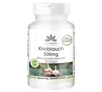 Ajo 500 mg - 120 cápsulas blandas para 2 meses - Allium sativum | HERBADIREKT by Warnke Vitalstoffe - Calidad de farmacia alemana