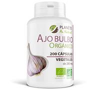 Ajo Bulbo Orgánico - 280 mg - Allium sativum - 200 cápsulas végétales
