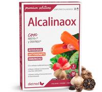 Ajo negro Alcalina OX con coenzima Q10, 30 cápsulas, DietMed | ABG10+ - Coenzima Q10 - Polifenoles - Protección antioxidante - Equilibrio ácido-base - 30 cápsulas