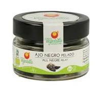 Ajo Negro Pelado Vegetalia 50 g - Pack de 2 Unidades (100 g en Total), Calidad BIO Orgánica, Dientes Listos para Consumo con Alto Contenido en Alicina Transformada y Sabor Umami