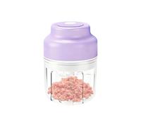 Ajo - Prensador de ajo, 320 ml, inalámbrico, recargable por USB, herramienta de cocina, tricorte eléctrico, para cocinar barbacoas, horno al aire libre, camping, , hamburguesa, preparación de