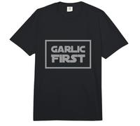 Ajo Primero Buen Estado de ánimo Chistes Comida Citas Divertidas Humor Comfort Colors Adult Heavyweight T-Shirt
