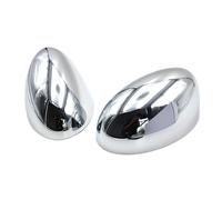 AJOHBM 1 Par De Carcasas Cromadas para Cubierta De Espejo Retrovisor para Mini para Cooper S para 1 R50 R52 R53 Tapa Cubierta del Espejo