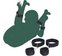 AJOHBM Accesorios de ejercicio de fuerza - Correa ajustable, portátil para uso en casa -1103ZS