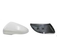 AJOHBM Carcasa Espejo Retrovisor para VW para Golf MK6 6 Vi GTI R20 Retrovisor Derecho Izquierdo Carcasa De Automóvil Tapa De Cubierta De Espejo Lateral Blanco Tapas Espejo Lateral(Left Side)