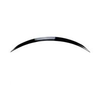 AJOHBM Coche Alerón Trasero Alerones Traseros De 2 Puertas De Fibra De Carbono ABS Negro Brillante para Mercedes para Benz Clase C W205 C205 C63 Coupe C200 C300 2015 A 2021(Glossy Black)