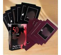 AJOHBM Cuaderno de Juegos para Parejas 50 Experiencias para Compartir Cartas Portátiles 0423