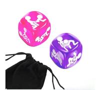 AJOHBM Dados Poliedricos + Juego de 2 Dados Poliedricos Oscuros Bolsa de Almacenamiento Portátil Juegos de Mesa-5D23Y9