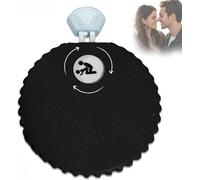 AJOHBM Dados Poliédricos Juego de Dados + para Citas y Dados Mecánicos con 6 Opciones de Decisiones(Negro) - ZF0303