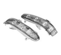 AJOHBM Espejo Retrovisor Lateral Indicadores De Luz De Señal De Giro Par Para Mercedes Para Benz Clase S/CL W220 W215 1999-2003
