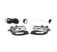 AJOHBM Faros Antiniebla Izquierdo Y Derecho Para Ford Para Transit 2020 2021 2022 2023-2024 Con Biseles Cubiertas, Bombillas Cableado Y Marco