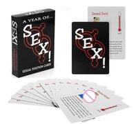AJOHBM Juego de Mesa de 50 Cartas - Juego Interactivo Que provoca Conversaciones Divertidas - ZF120