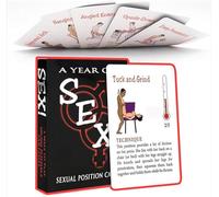 AJOHBM Juego de Mesa y de 50 Cartas con Provoca Conversaciones Divertidas + Juego Interactivo para Parejas Fiestas y Reuniones Sociales - ZF0303