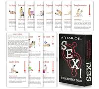 AJOHBM Juego para Parejas + Un Juego y Conócerse con Mejor de Cartas Preguntas Divertidas y Retos Creativos - Y1D26WX6