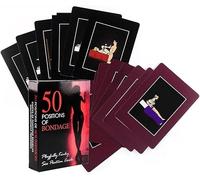 AJOHBM Juegos de Cartas para Parejas Juegos de Mesa Regalos para Mujeres u Hombres 50 Cartas Juegos de fiesta-S0408M