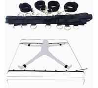 AJOHBM Kit Completo de Correas de Fitness - para Principiantes + Herramientas de Entrenamiento y en Casa con para Mujeres y Hombres, Uso en Dormitorio - D20Y03ZX6