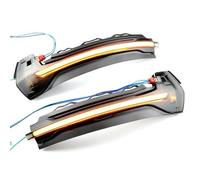 AJOHBM Para A3 8V S3 RS3 2013-2020 Espejo Retrovisor Secuencial Dinámico Con Luz De Giro LED Que Fluye Accesorios Para Automóvil (Amarillo)