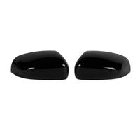 AJOHBM para Jeep para Compass 2017-2023 para Cherokee 2014-2023 ABS Negro Accesorios De Coche Vista Trasera De Coche Tapa De Espejo Cubierta De Carcasa Cubiertas de Repuesto para retrovisores
