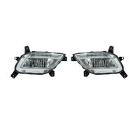 AJOHBM Para Kia Para NIRO 2017 2018 2019 Accesorios Coche Luces LED Circulación Diurna Parachoques Delantero Conjunto De Luces Antiniebla 1 Juego