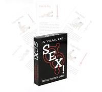 AJOHBM para Parejas Set de 50 de Dormitorio para Hombres o Mujeres Accesorios Juegos de Póquer Juegos de Cartas Regalos -YD515