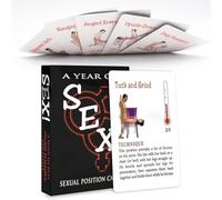 AJOHBM Un Juego de Cartas con Retos Creativos - Juego para Parejas: Conócerse Mejor, y Preguntas Divertidas - Y12D25WX