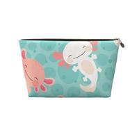 Ajolote Lindo bebé Kawaii, Bolsa de Maquillaje Bolsa de cosméticos Bolsa de artículos de tocador de Viaje portátil Bolsa de artículos de tocador