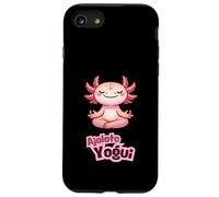 Ajolote Yoga Meditando Feliz - Diseño Kawaii Divertido Yogui Carcasa para iPhone SE (2020) / 7/8