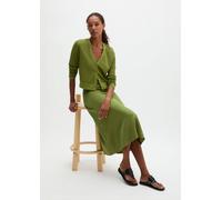 Ajour cardigan regular Shaded Fern M