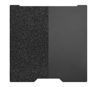 AJOYIB Smooth PEI + Textured PEI Placa de impresión 335 x 346,5 mm para Bambu Lab H2C/A2L, cama flexible de acero magnético de doble cara para impresora 3D