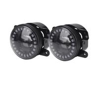 AJQBRMB Faro Delantero Luz Antiniebla 4 Pulgadas DRL Circulación Lámpara Para Jeep Para Wrangler JK Para Unlimited Para Grand Para Cherokee Para CJ-5 Para CJ-7 Para CJ-8 Faro Antiniebla(2pcs Square)
