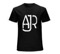 Ajr Indie Pop Trio Band Singer Men's T-Shirt Unisex Black Cotton Print tee Shirts XL