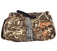 AJSANITY Cinturón de paloma de bolsas de caza: cinturón de paloma ajustable con bolsa de juego, bolsas de concha, cinturón de campo y juego, medio chaleco de tierras altas, chaleco de juego de tierras